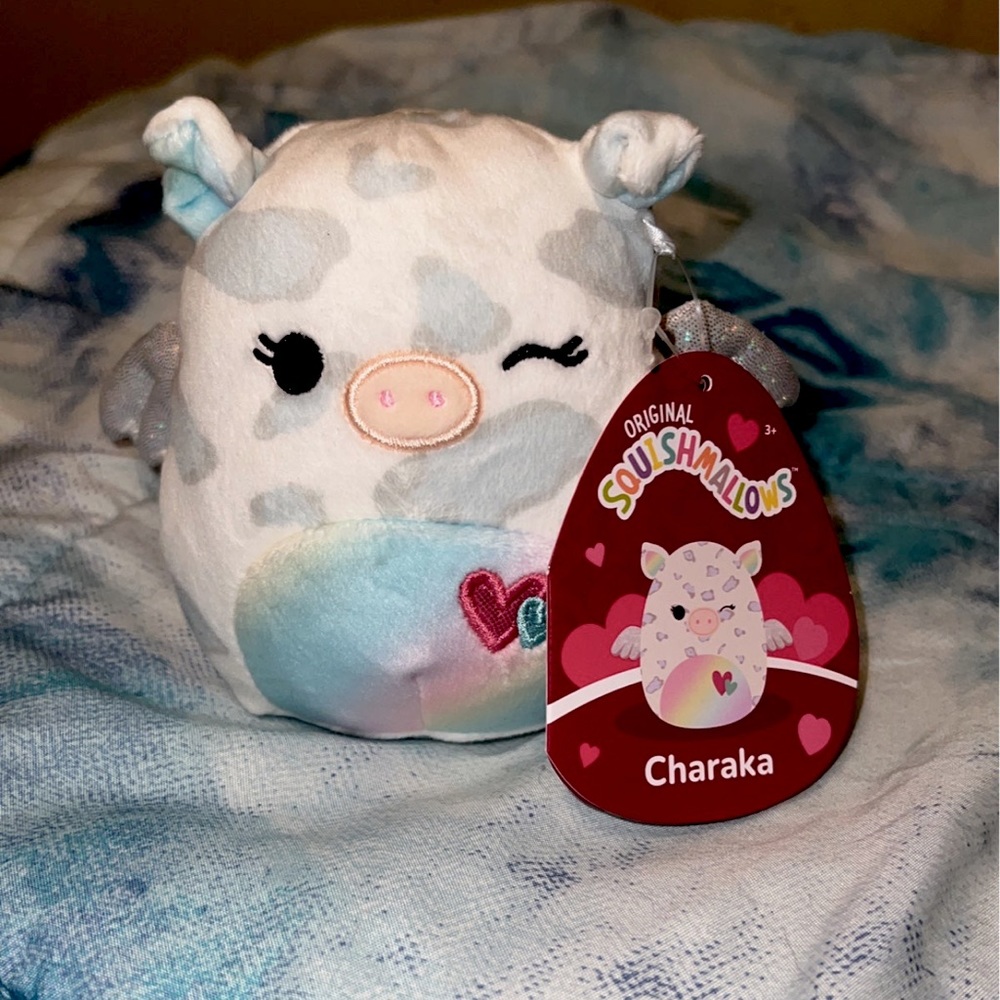 4.5” Charaka the flying pig squishmallow